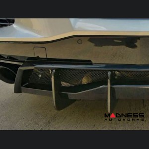 Chevrolet Corvette C8 Carbon Fiber Rear Diffuser Fins - Anderson Composites 